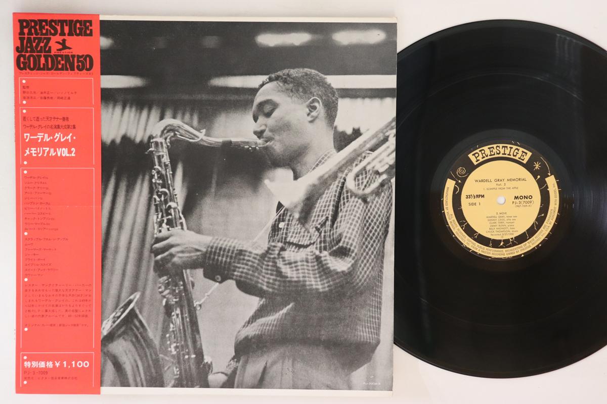 

LP Record WARDELL GRAY - Memorial Volume Two PJ37009 PRESTIGE 1972 Japan Obi Jazz
