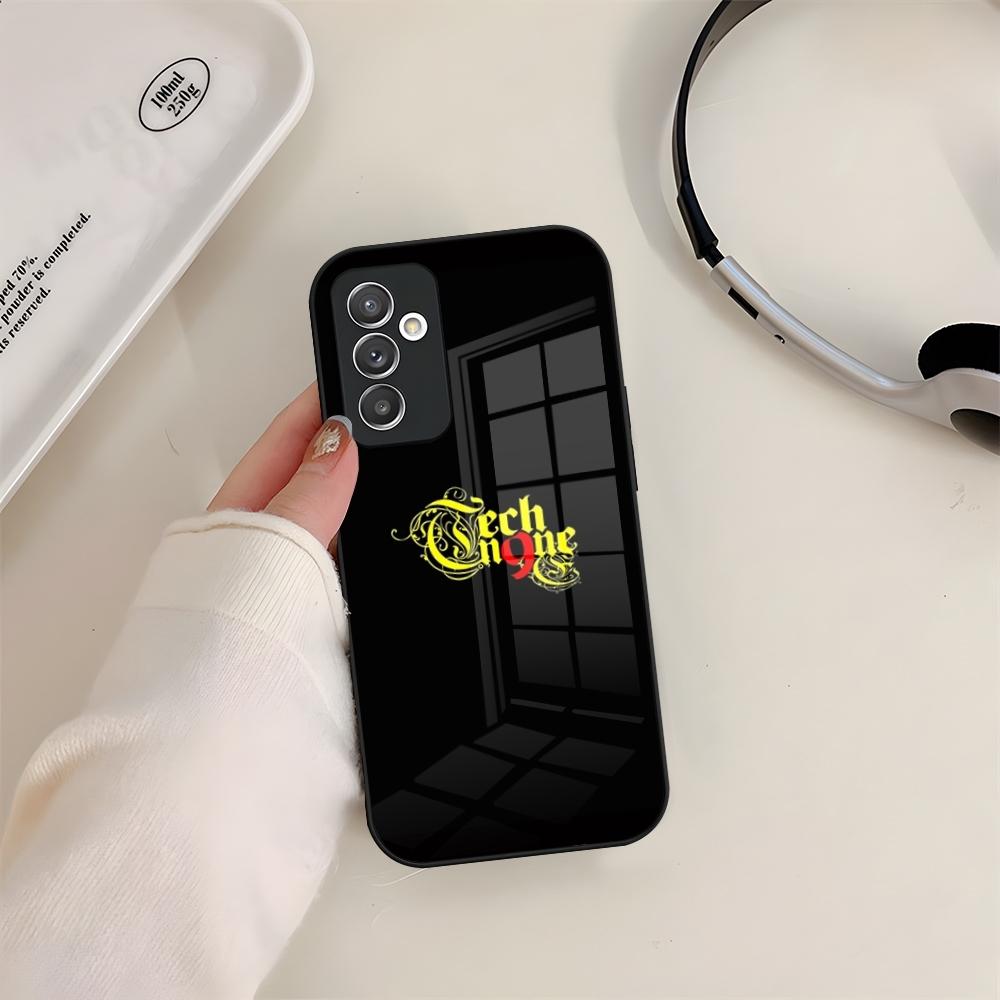 Tech N9ne Rapper Phone Case Glass For Samsung S24 S26 S23 S20 S25 S21 S22 Ultra Fe Plus A05 A06 A16 A26 A36 A56 Coque
