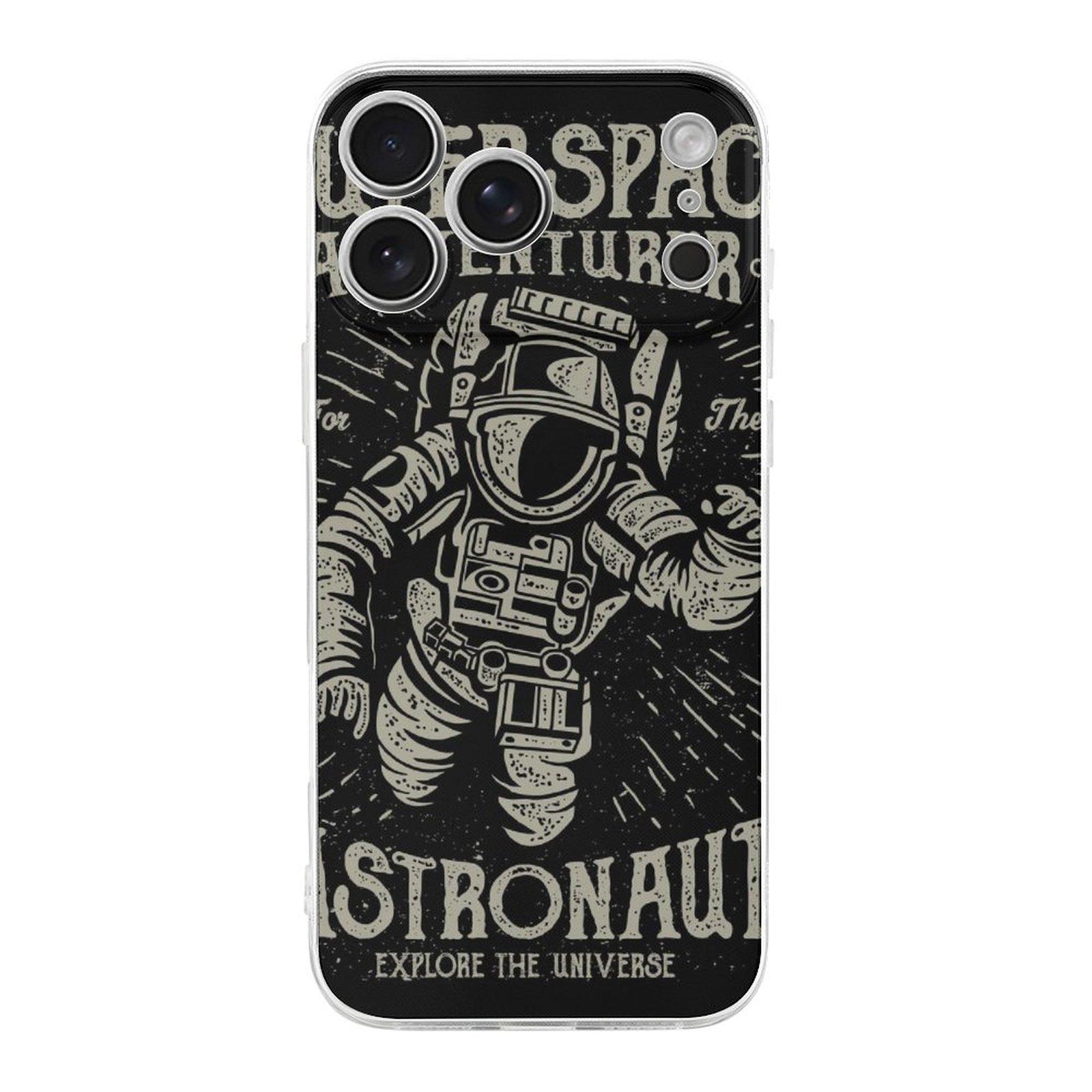 

1 Pack For iPhone 17 TPU Soft Shockproof Case Clear Flexible Slim Anti-Scratch Protective Cover For 17 17 Air 17 Pro 17 Pro Max IPHONE-17ProMax белый