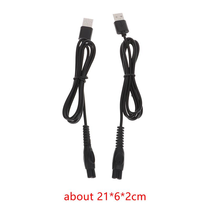 5-Pcs USB Charging Cable Electric Shaver 5V Power Cord Replacement Charger Compatible with PQ888 S5830 S5831 S5832 S1113 Razor