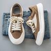 Original niche retro men's shoes breathable canvas shoes autumn and winter sports and leisure shoes student versatile thick baseplate shoes