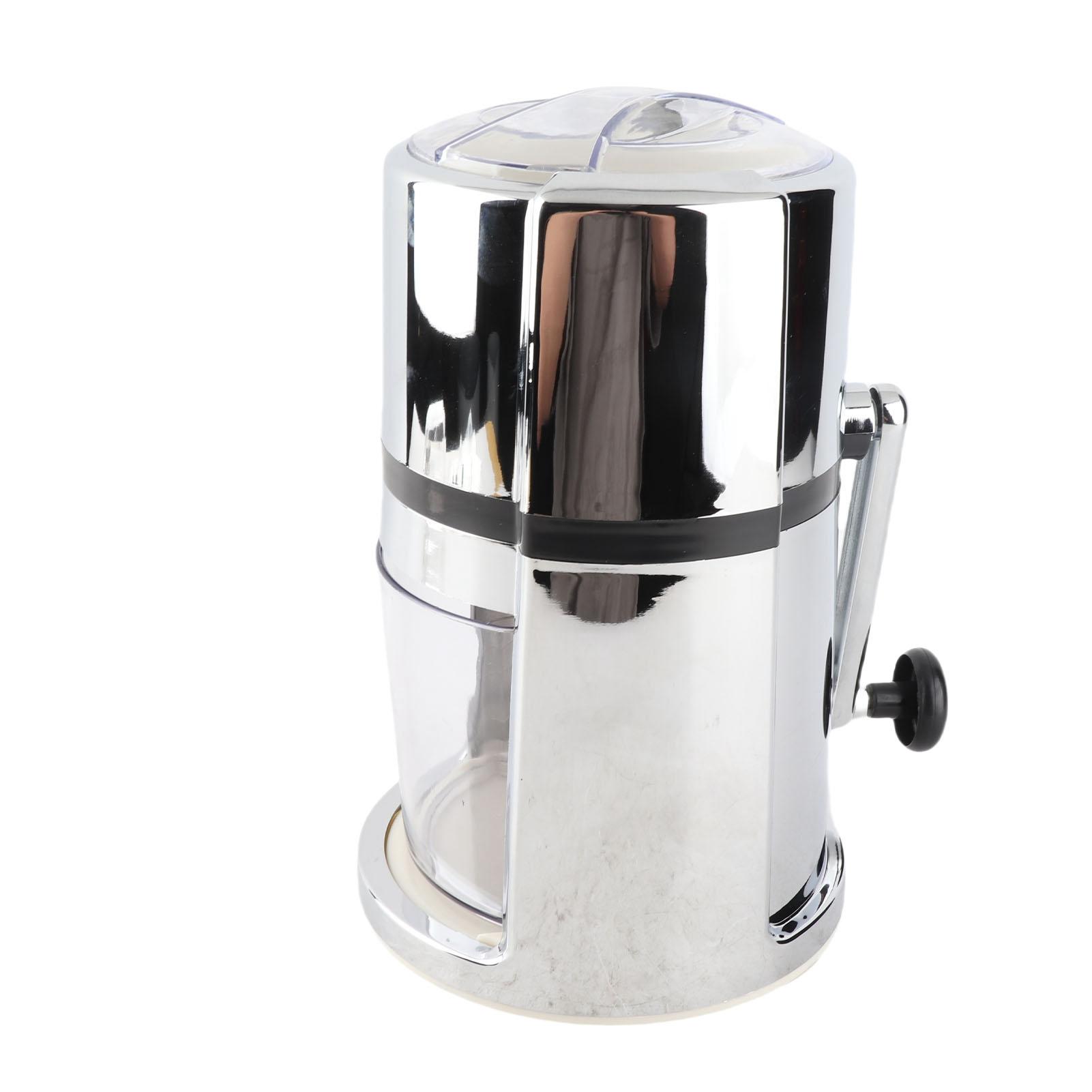 

Manual Ice Crusher Commercial Household Portable Hand Crank Shaved Ice Crusher