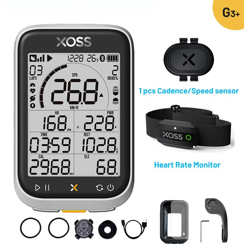 XOSS g3 g3Plus Bike Computer Wireless GPS Cycling Speedometer Roadbike MTB Waterproof ANT+ Cadence Speed Smart Bicycle Computer