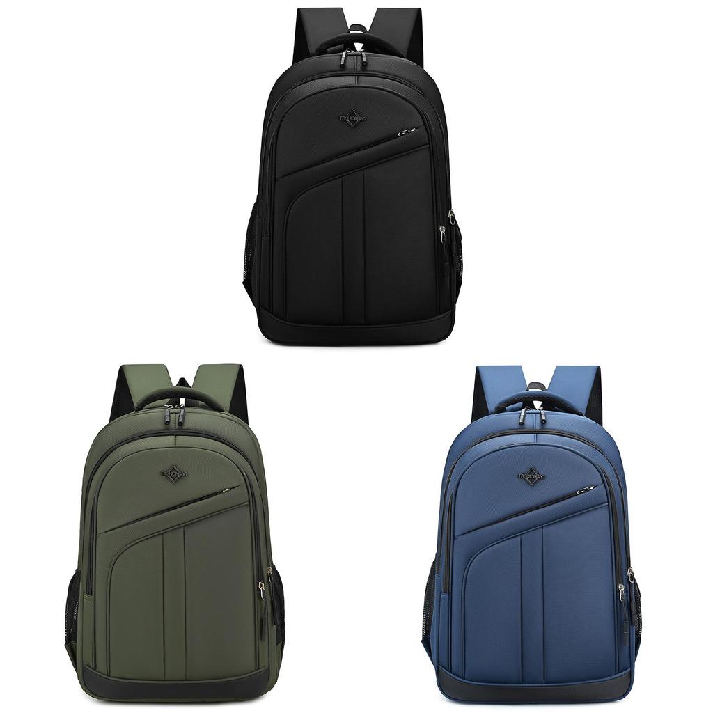 Oxford Fabric Large Capacity Backpack With Multiple Compartments For Students And Travelers