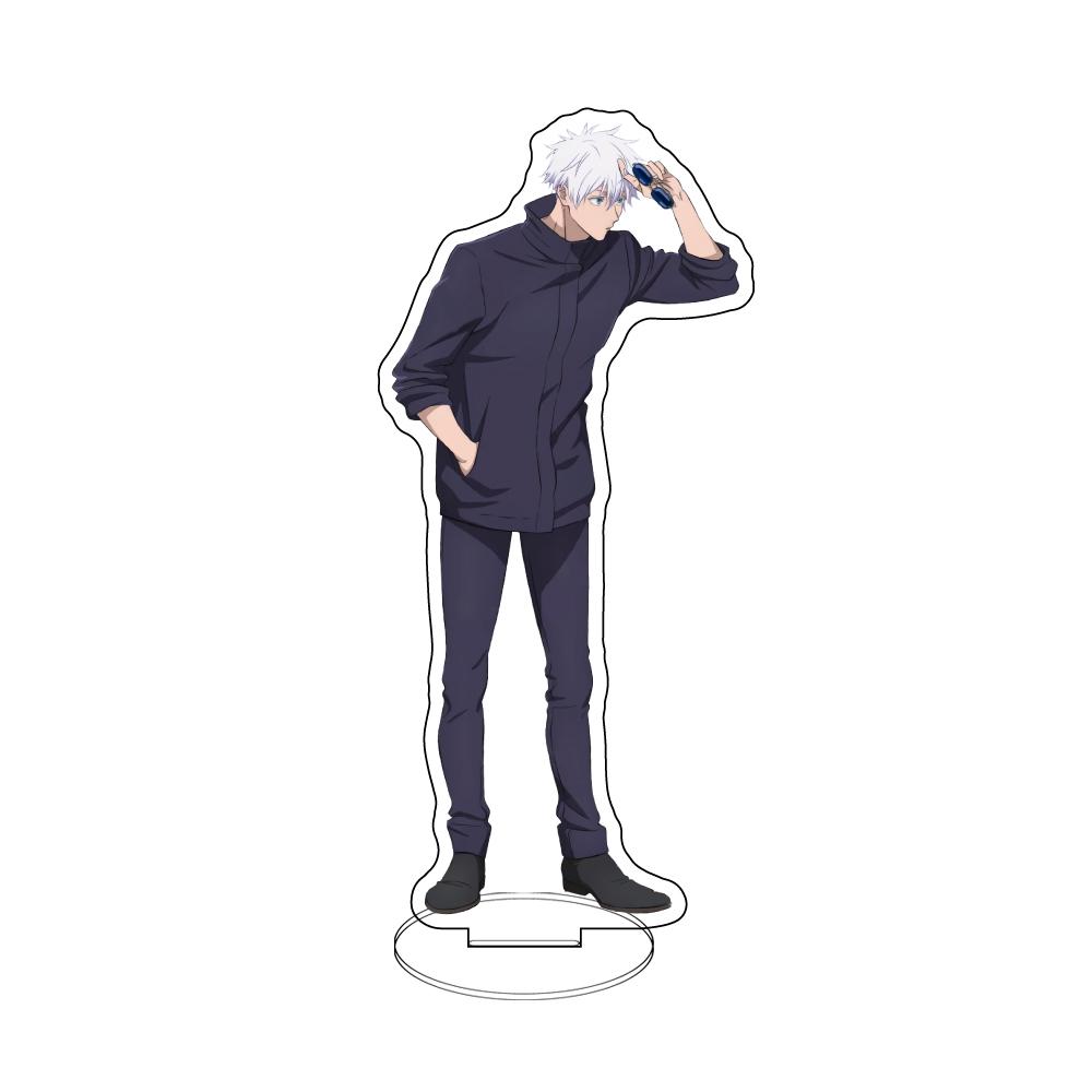 15cm Jujutsu Kaisen Acrylic Medium Stand Itadori Yuji Satoru Gojo Figure Ornaments Homo Creative Boys Gifts Toys Doll