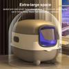 Litter Box For Kitten Large Capacity Odor Isolation Large Cat Litter Box For Small Medium Large Kitten Balcony Terrace Garden