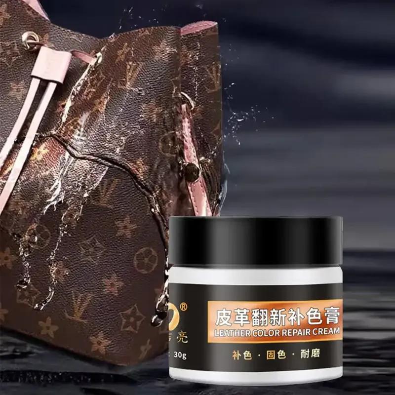Car Seat Scratch Leather Repair Paint Shoe Cream Coloring for Bag Sofa 30g Brown Leather Dye Repair Restoration Color Change