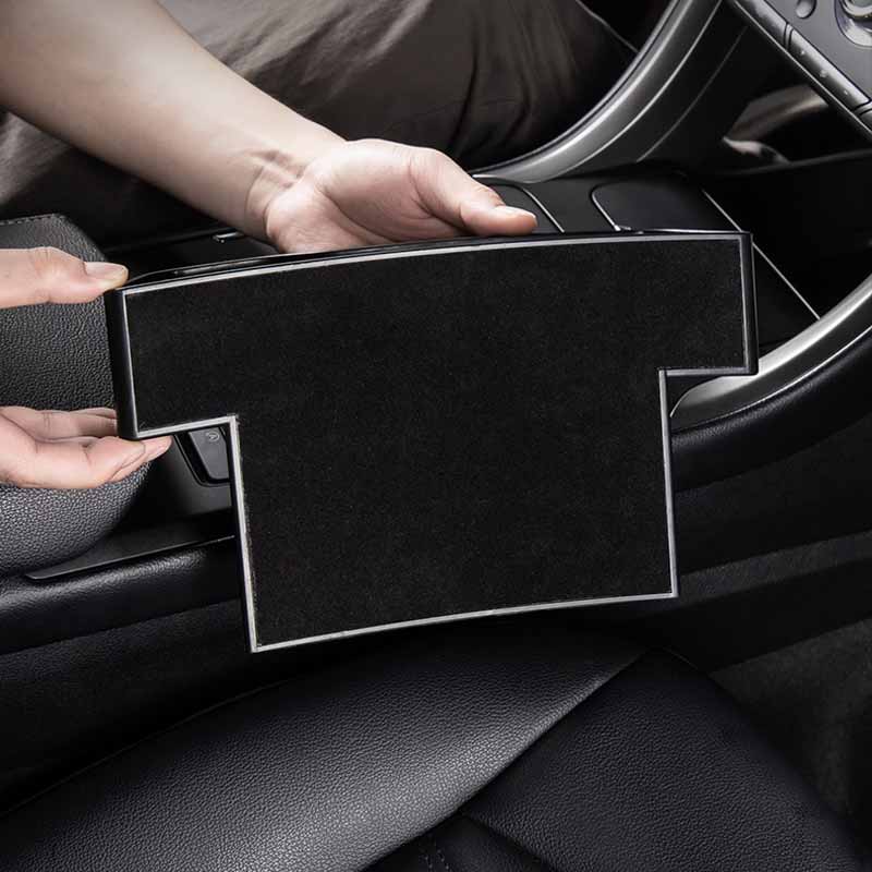 Autositz Lückenfüller PU Leder Auto Aufbewahrungsorganizer Universal Hohe Kapazität Rutschfest Auto Vordersitz Ritzenaufbewahrung