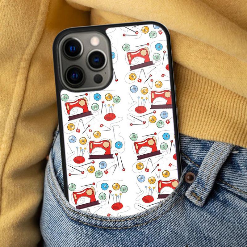 Tafel Nähmaschine Weiche Handyhülle für iPhone 17 Air 16e Pro max 15 Pro 13 14 Plus 11 12 MagSafe Magnetische Hülle