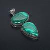 Malachite Gemstone Handmade 925 Sterling Silver Pendant Gifts For Women Gifts For Her Mom's Gifts Silver Jewelry Pendant
