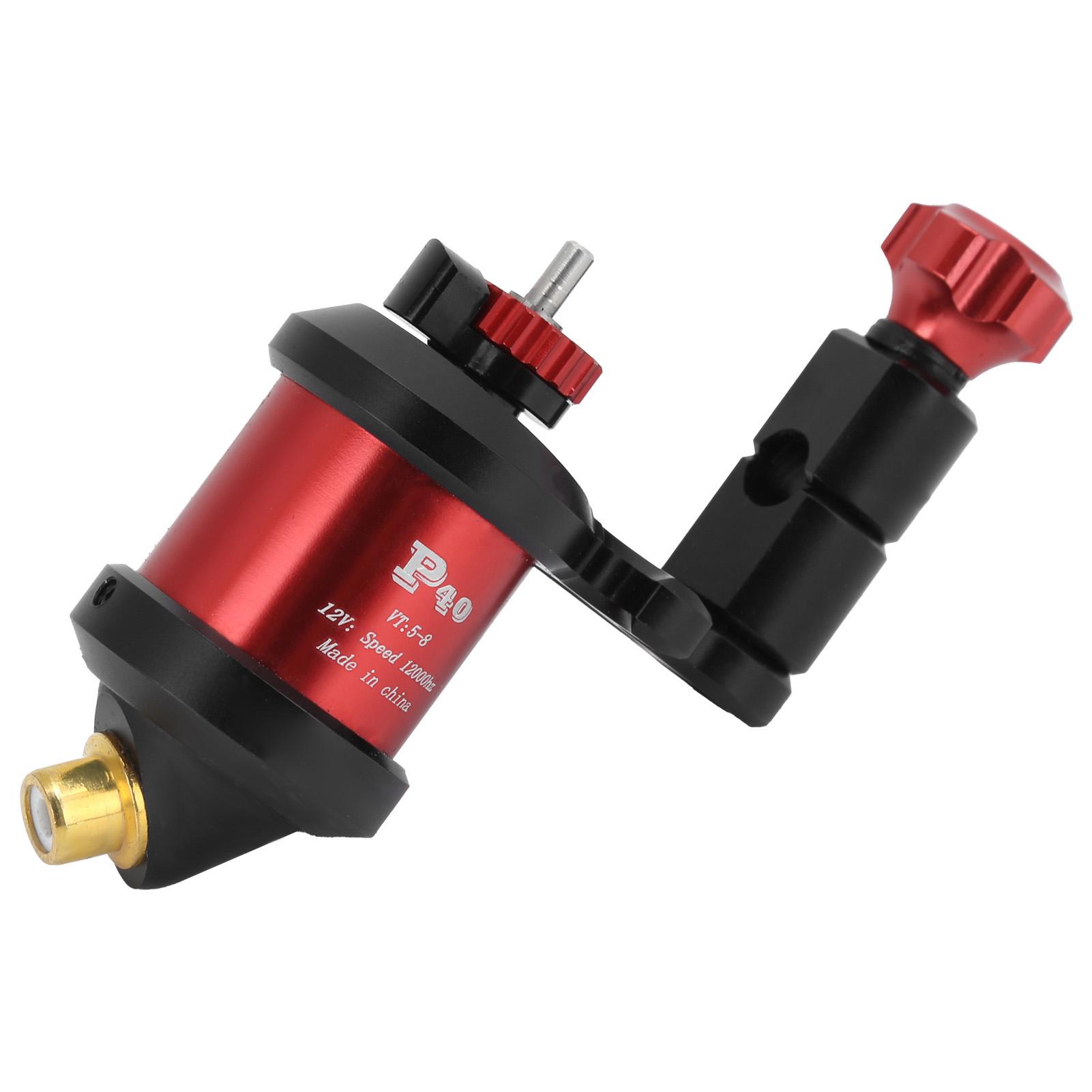 

Машинка для татуировки без сердечника с шейдером RCA-интерфейсом Машинка для боди-арта с татуировкой, черная, красная красный черный