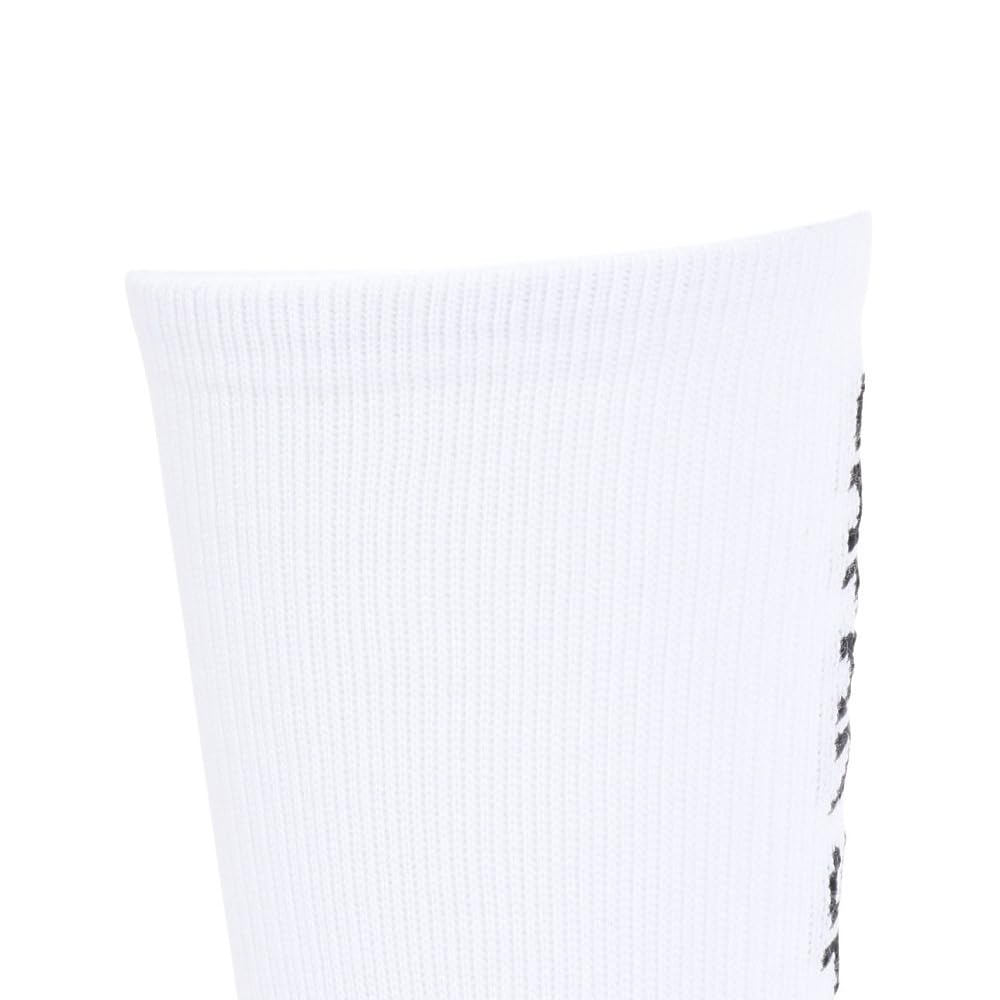 Normale Länge Fußballsocken Größen, Freizeit, Unisex, Erwachsener, Weiß, 25-27cm (P2MXB065)