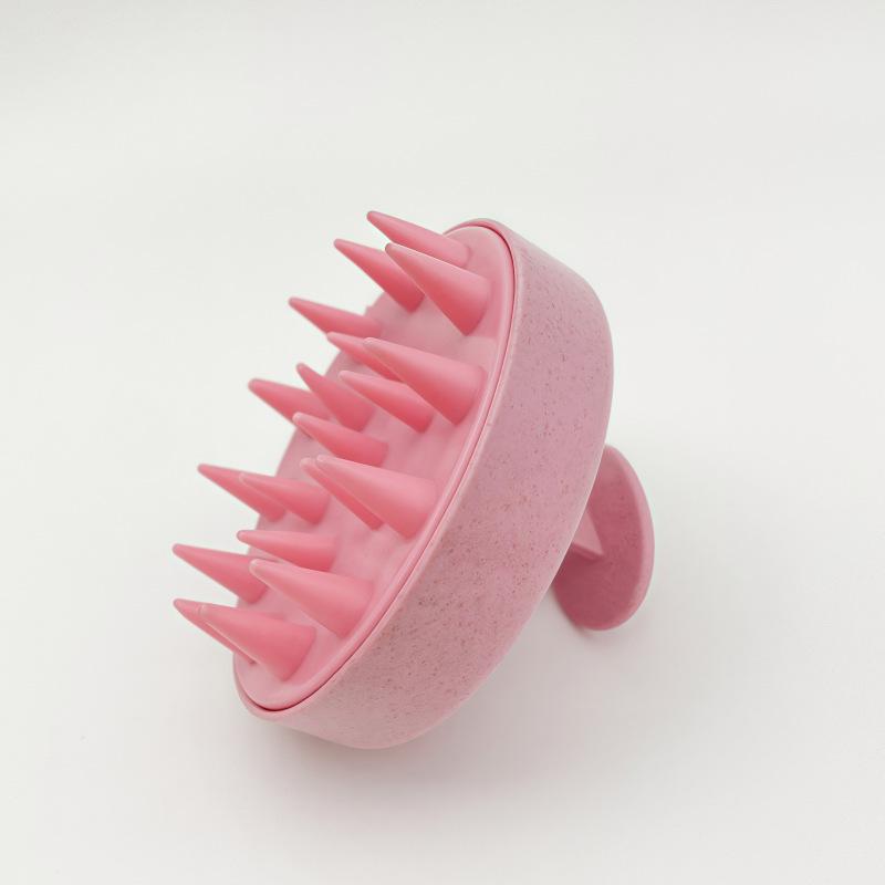 

Набор шампуня и массажной щетки для кожи головы из пшеничной соломы для окрашивания и ополаскивания волос Wheat Straw Shampoo Brush