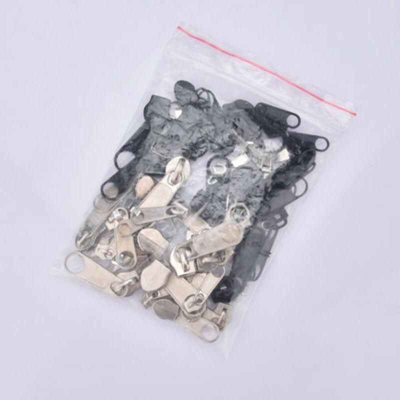 84 Pcs/Set Zip Head Tool Universal Repair Replacement Kits Pieces Zipper Fixer 84 Pcs/Set Zip Head Tool Universal Repair Replacement Kits Pieces Zipper Fixer