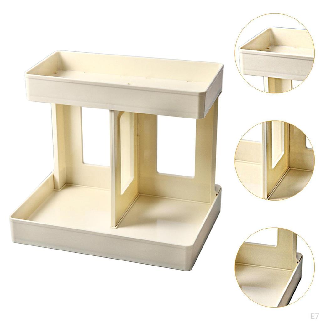 Layer Desktop Organizer Display Stand for Makeup And Accessories in Bathroom
