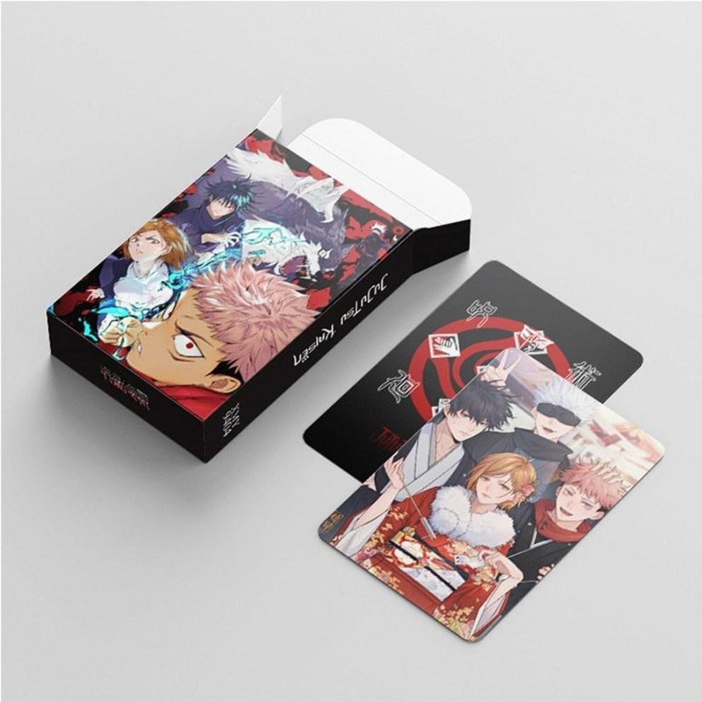 Roytan Jujutsu Kaisen Photocard Gojo Photocard 60pcs + Mini Sticker 32pcs