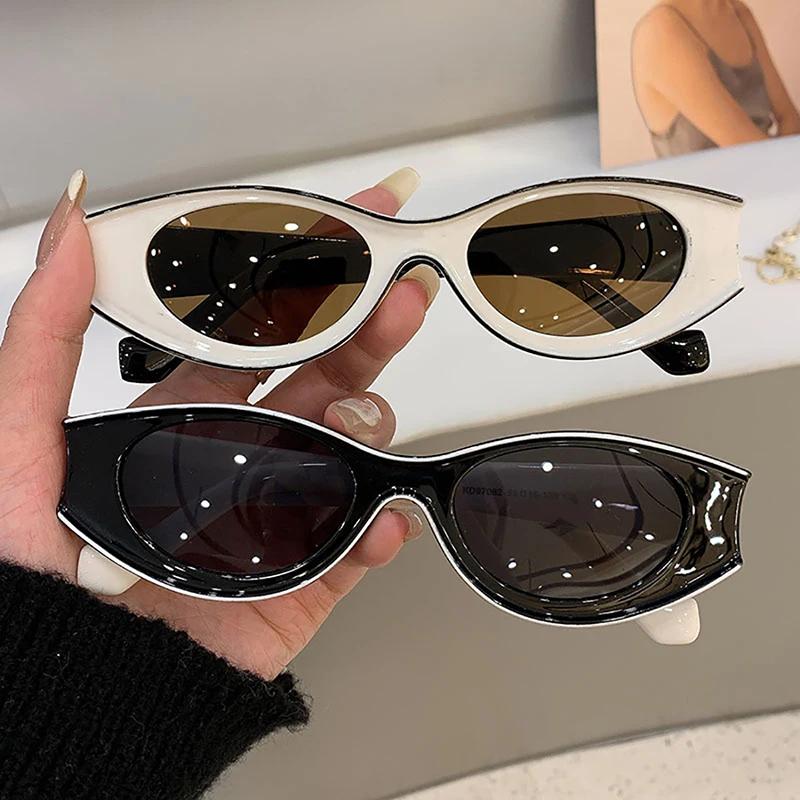 Vintage Oval Sunglasses Women Fashion UV400 Protection Summer Travel Eyewear Ladies Retro Sun Glasses Oculos De Sol