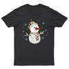 Snowunisex Christmas Holiday T Shirt Retro Funny Unisexs Vintage Graphic Fashion Comfortable Slightly Streetwear Unisex