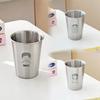 YIXI Edelstahl Familien Waschbecher Set