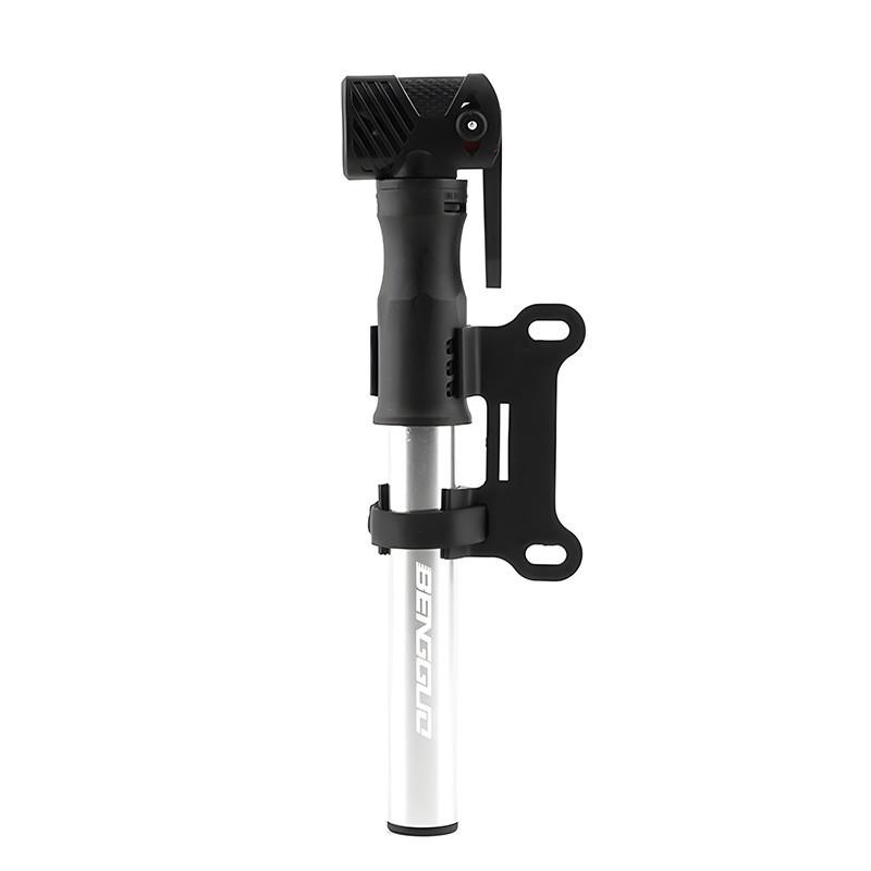 Aluminum Alloy Bicycle Pump With High Pressure Valve For Home And Sports Use