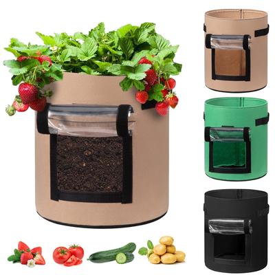 DIY Potato GrowPlanter FeltCloth Planting Container Bag Thicken Garden Pot