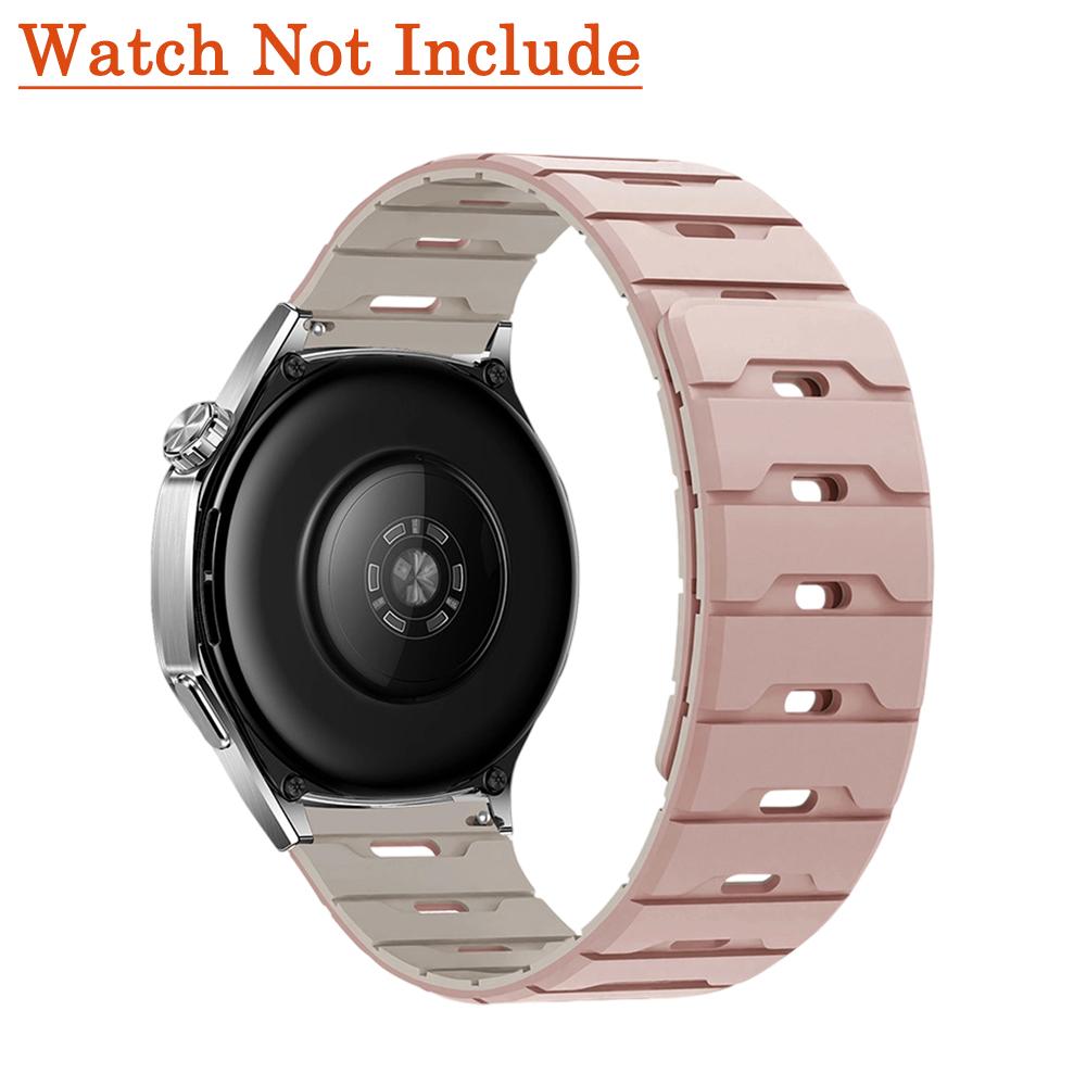 18mm 20mm 22mm Silicone Strap for Huawei Watch GT5/4 6pro For Garmin Forerunner Magnetic Band for Samsung Galaxy Watch 7 6 5 4