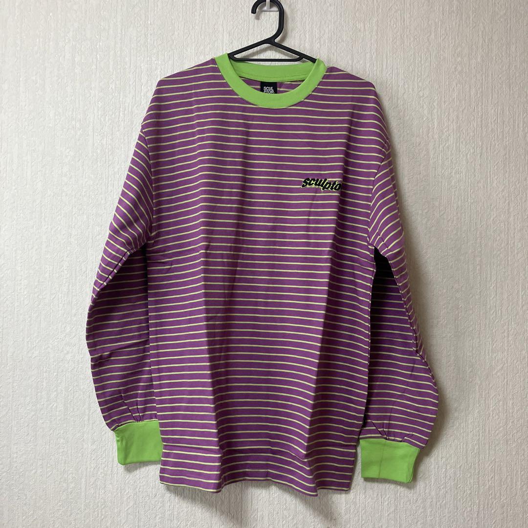 

[USED] Sculptor striped long sleeve t-shirt