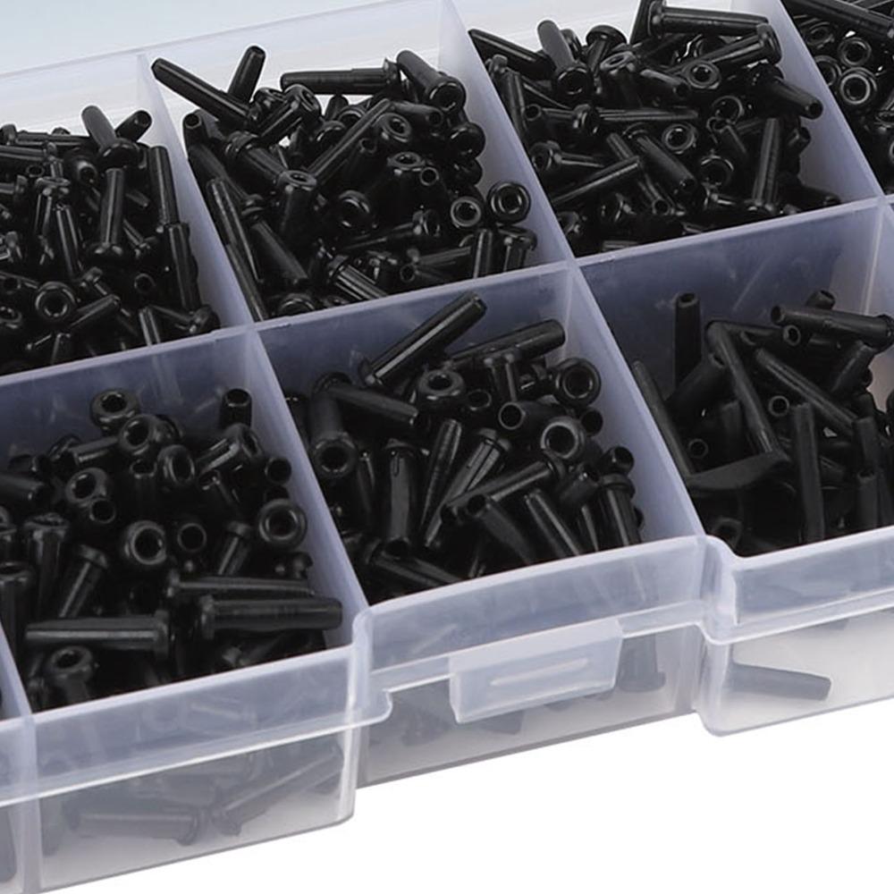 Nylon Badminton String Protector Set Racket Replacement Tool Badminton Grommets Tool Racket Repair