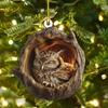Forest Animal Acorn Ornaments Christmas Tree Decorations 2026 Acrylic Woodland Creature Hanging Ornaments for Home Decor Rustic Gifts