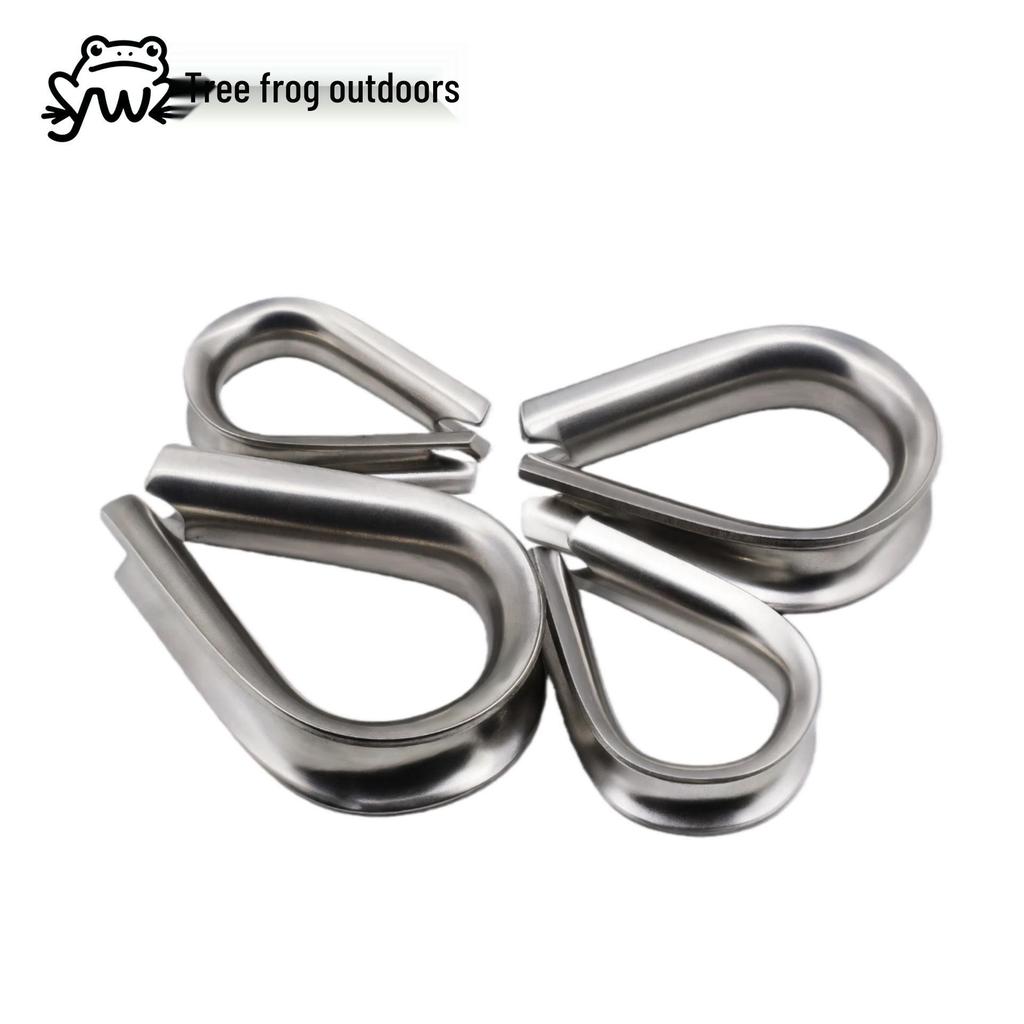304/316 Stainless Steel European Rope Thimble for Wire and Nylon Rope - Playground Net Thimble