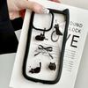Creative Cat Ear iPhone16 Phone Case Compatible and Suitable for iPhone15 14 13plus/12/11promax