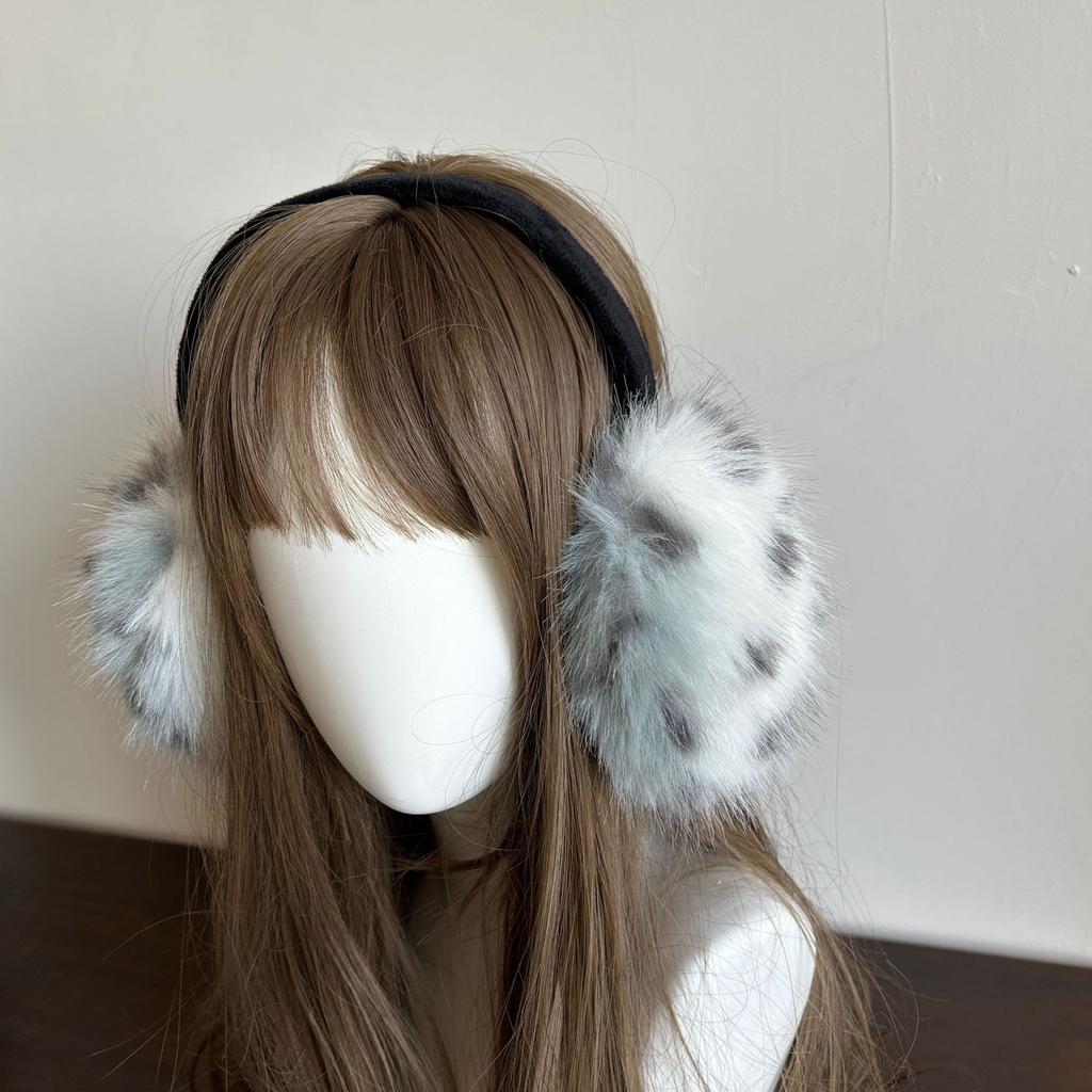Cold-proof Folding Ear Cups Creative Fox-like Fur Earshield Warm Cute Plush Ear Cups Modern Simplicity Ear Protection Earshield