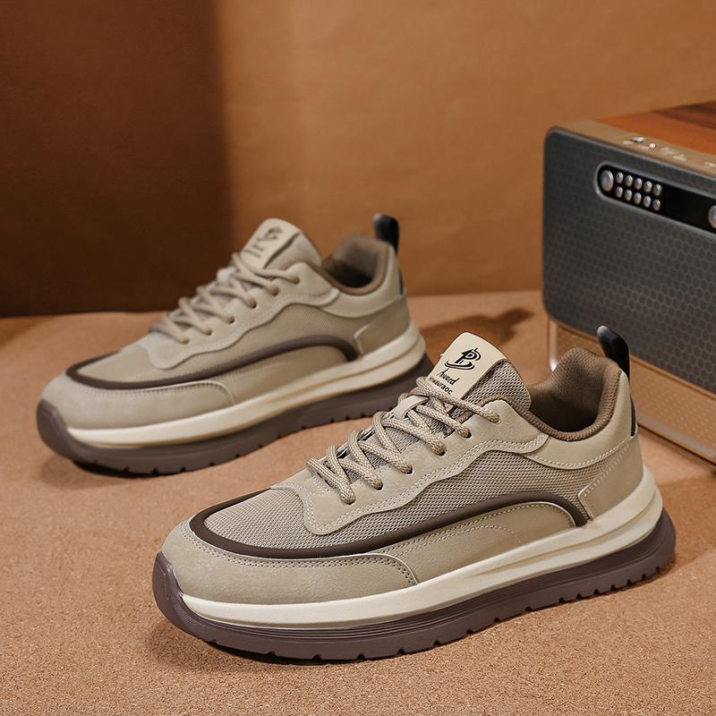 Fashion Breathable Treking Footwear Versatile Travel Trainers Walking Shoes Leisure Walk Men Casual Shoes Anti Slip Sports Male Sneakers