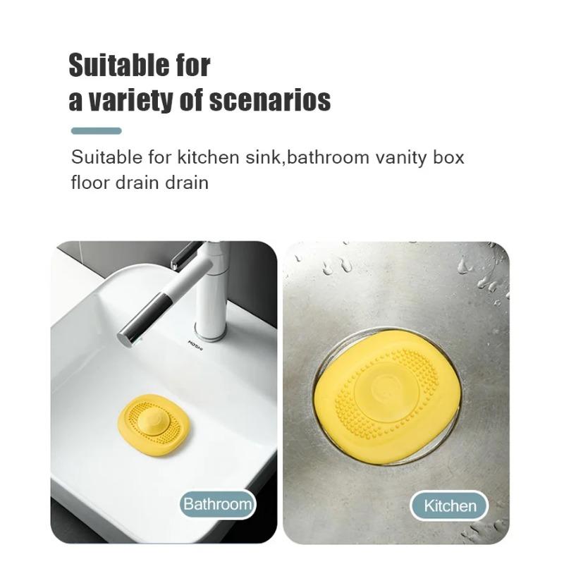 Dop pentru chiuveta de bucatarie Filtru de dus Capac de scurgere Opritor de scurgere pentru chiuveta Scurgere de pardosea Suport de par Accesorii pentru baie