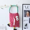 Tissue Box Holder for Car Creative Hanging Cartoon Berber Fleece Dolls Tissue Bag Multi-function Car Accessories Decoration