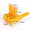 3-In-1 Handheld Woodworking Dowel Jig Self-Centering Drill Guide Kit 6/8/10mm Straight Hole Positioning Puncher Joinery Tools