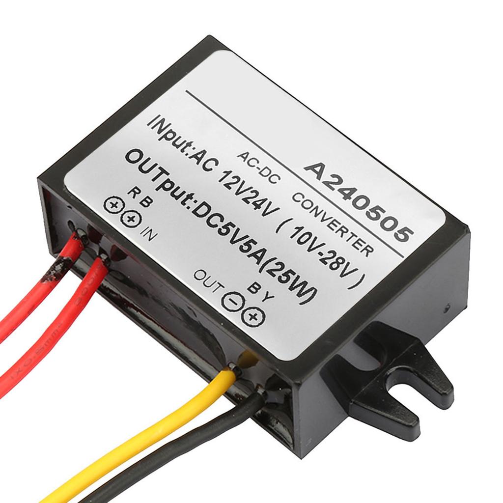 AC 12V 24V to DC 5V Buck Converter AC DC Power Supply Module