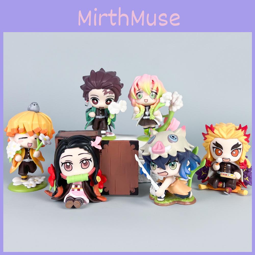 Demon Slayer Kimetsu No Yaiba Pvc Figures With Detailed Craftsmanship For Home And Office Decor