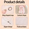 Lovely Animal Shaped Car Tissue Dispenser Paper Towel Holder with Hanging Strap Storage Bag For Home And Travel