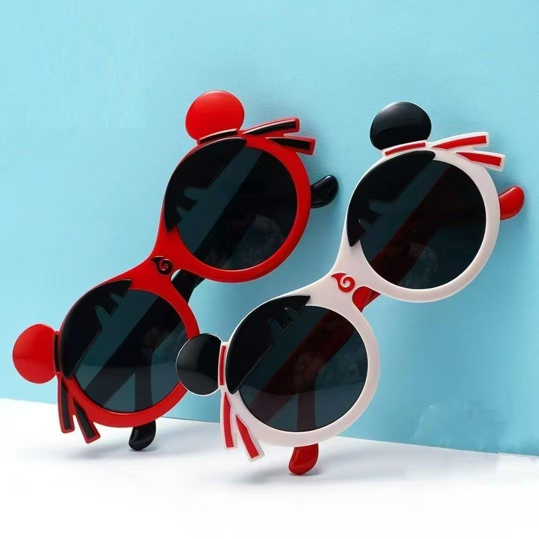 

Nezha Kids Cartoon Trend Sunglasses – Fashionable Travel Sunshade Glasses белый/кремовый