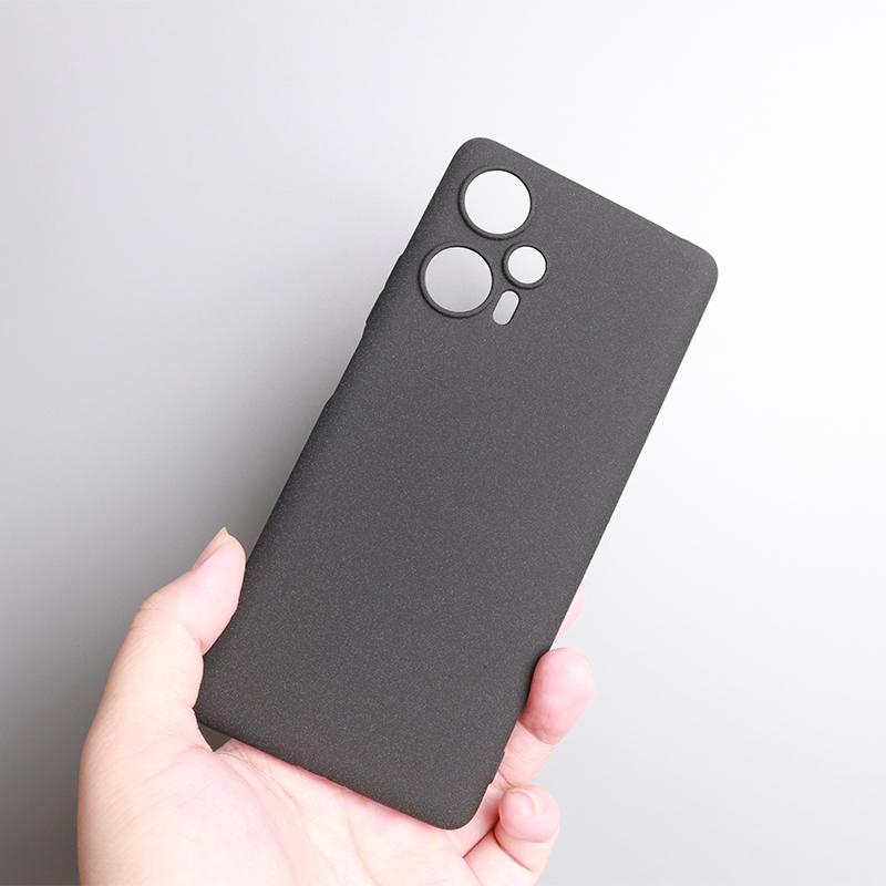 

Ультратонкий песчаный силиконовый чехол для Xiaomi POCO M6 X6 X5 F5 X4 M4 PRO /C65 X6 C61 мягкий матовый защитный чехол из ТПУ с матовым покрытием For POCO C61 чёрный