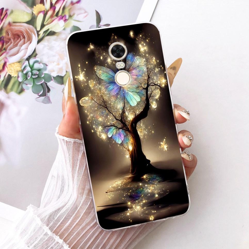For Xiaomi Redmi 5 Plus 5Plus Redmi5 Phone Case Chinese Dragon Cute Cat Cartoon Pattern Casing Soft Clear Silicone Back Cover