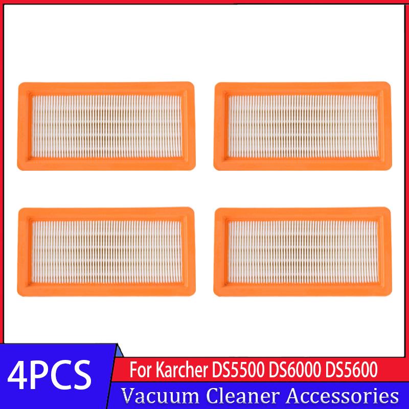Washable Dust Hepa Filter for KARCHER DS5500 DS6000 DS5600 DS5800 Robot Vacuum Cleaner Parts for Karcher 6.414-631.0 Filters