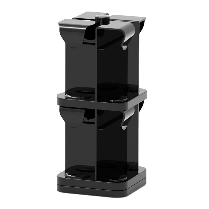 Water Dispenser Mounted Refrigerator Organizer Storage Rack Double-Tier Kitchen Countertop Water Cup Holder