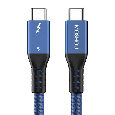 Thunderbolt 5 Thunderbolt To Up To 240W Fast 80Gbps Data Thunderbolt 5 Cable Cable, 4/3 Compatible, USB-C USB-C Cable, Charging, Transfer,