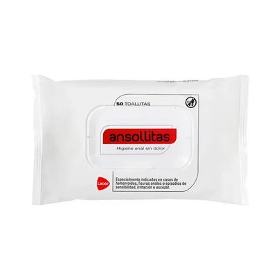 Lacer Ansollitas Analhygienvåtservetter 50 stycken