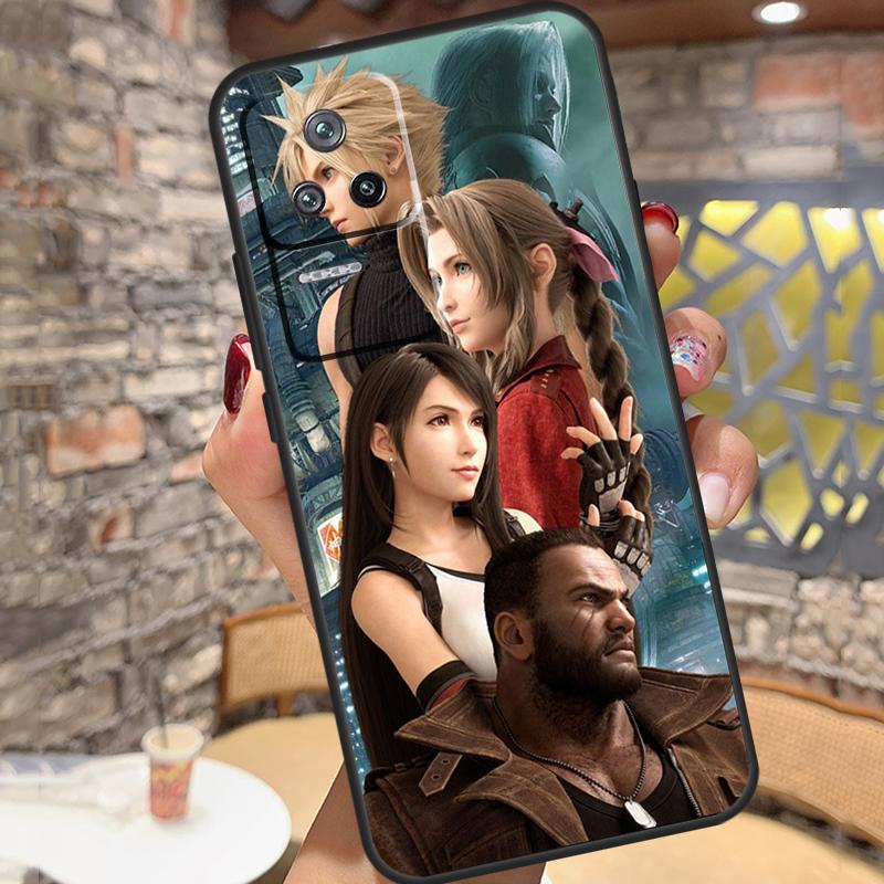 Final Fantasy For Xiaomi 13 12T 11T Pro 11 12 Lite Phone Case For POCO F5 F3 M4 X3 X5 Pro F4 X4 GT M5s C40