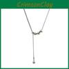 Minimalist Stainless Steel Collar Chain With Geometric Design For Daily Wear
