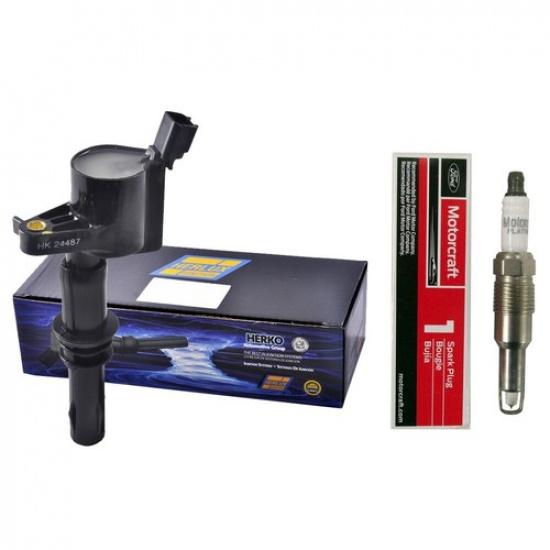 Свеча зажигания Motorcraft SP546 (1) + (1)  B061 Катушка для Ford Lincoln 2004-08