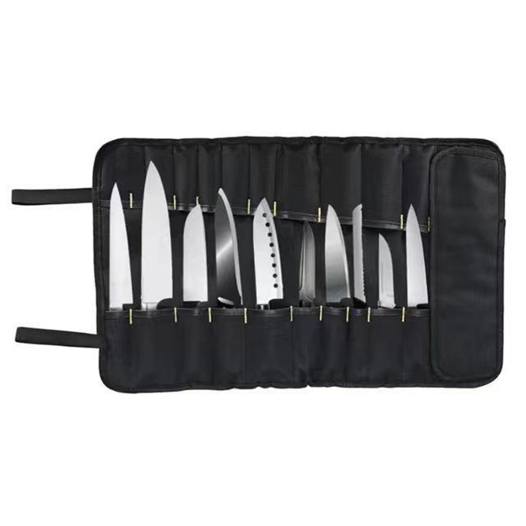 Chef Storage Bag Tool Bag Chef Knife Storage Bag Storage Bag Portable black